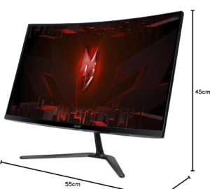 Ігровий монітор 27" ACER ED270R Curved 1080p 180 Hz — фото 3