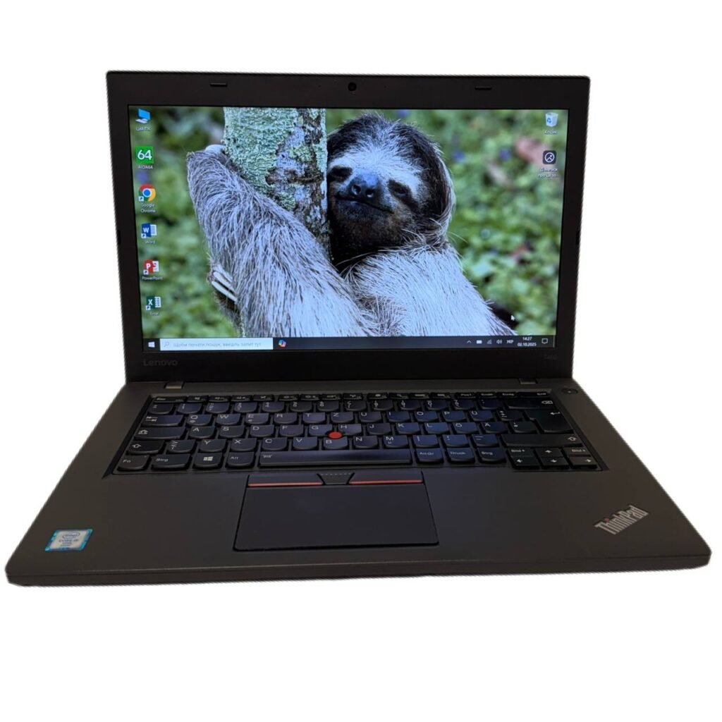 Сенсорний ноутбук Lenovo ThinkPad T460 Intel Core i5-6300U 8 GB RAM 120 GB SSD Intel HD Graphics — фото 2