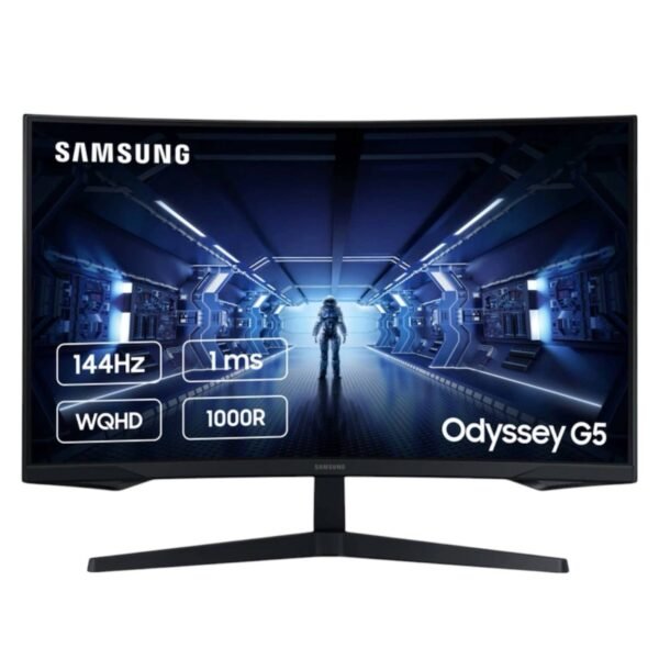 Ігровий вигнутий монітор Samsung Odyssey G5 LC27G54T 27" 144 Гц VA Quad HD