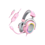 Навушники Fifine H6P RGB Pink