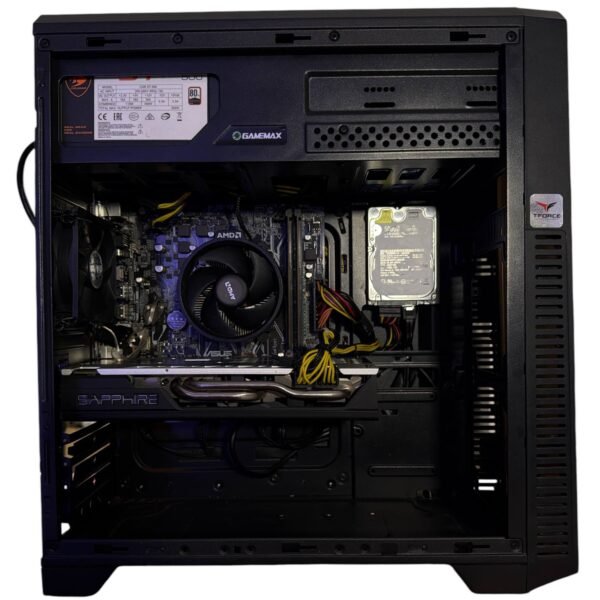 Ігровий Б/в ПК AMD Ryzen 3 2200G 16 GB RAM 120 GB SSD 500 GB HDD AMD Radeon RX 580 8 GB — фото 2