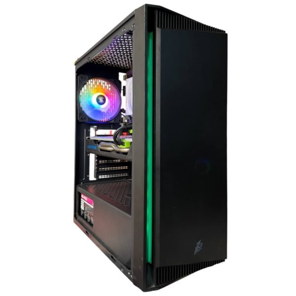 Ігровий Б/в ПК AMD Ryzen 3 PRO 2100GE 8 GB RAM 120 GB SSD 500 GB HDD AMD Radeon RX 580 8 GB
