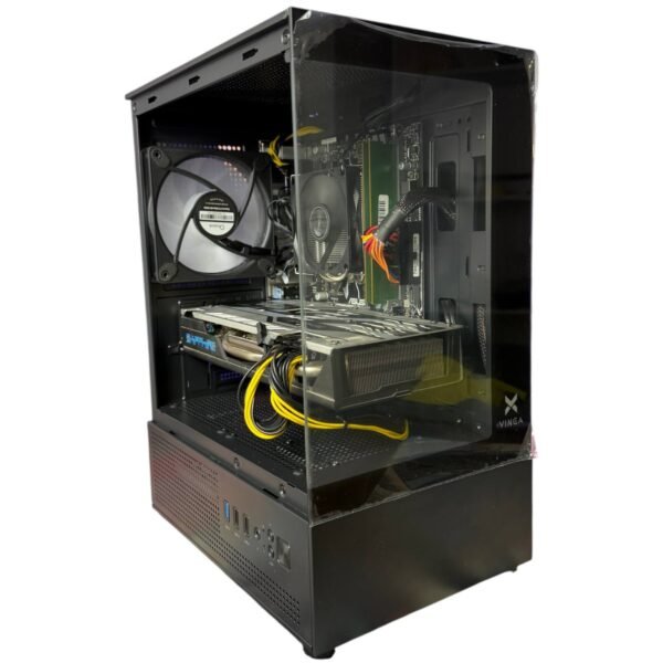 Ігровий Б/в ПК AMD Ryzen 5 1600 16 GB RAM 256 GB SSD 500 GB HDD AMD Radeon RX 580 8 GB