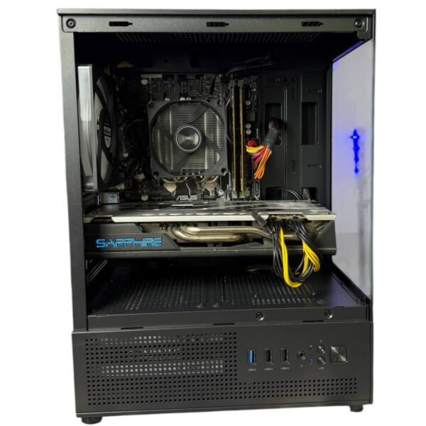 Ігровий Б/в ПК AMD Ryzen 5 1600 16 GB RAM 256 GB SSD 500 GB HDD AMD Radeon RX 580 8 GB — фото 2