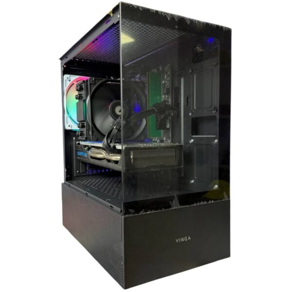 Ігровий Б/в ПК AMD Ryzen 5 2600 16 GB RAM 224 GB SSD 500 GB HDD AMD Radeon RX 580 8 GB