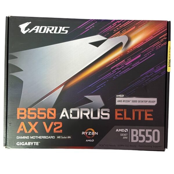 Материнська плата Gigabyte B550 AORUS ELITE AX V2 (Socket AM4)