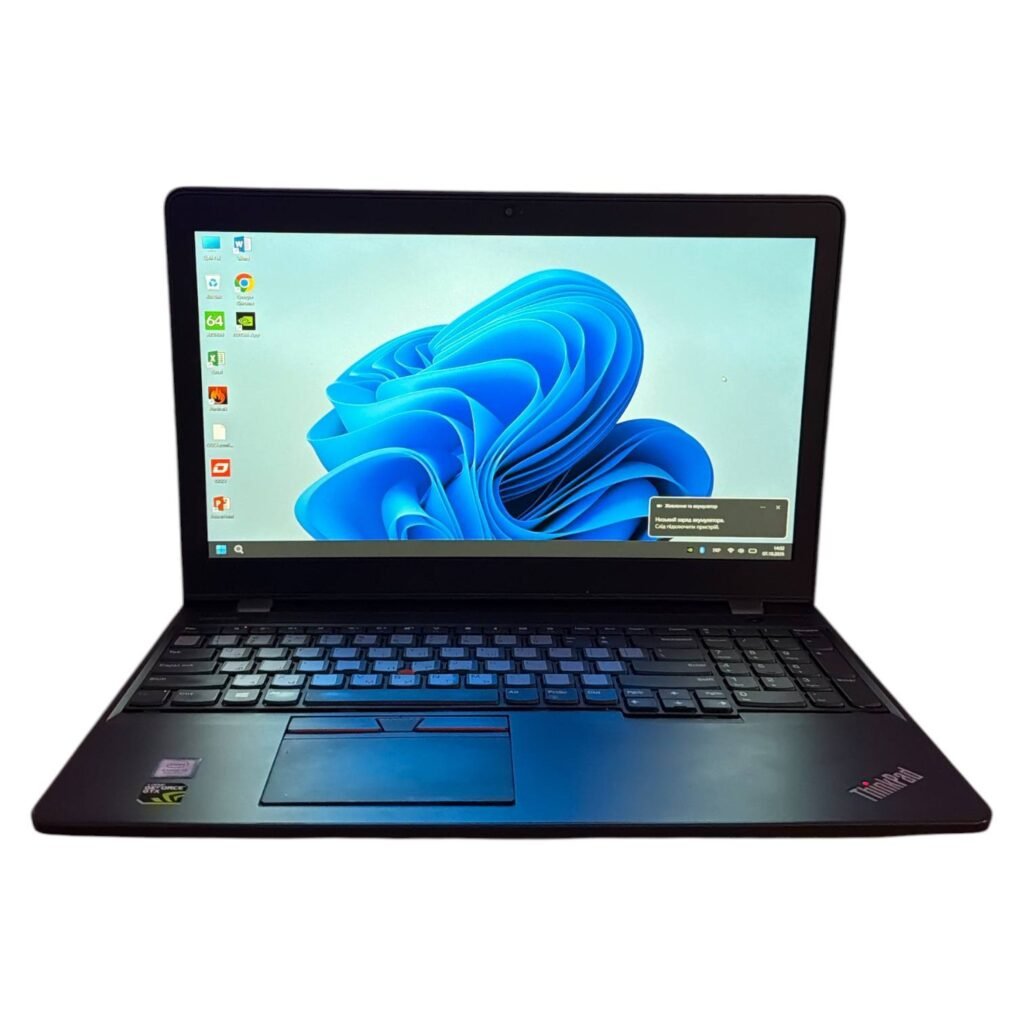 Ноутбук Lenovo ThinkPad Intel Core i5-7300HQ 16 GB RAM 120 GB SSD + 500 GB HDD Nvidia GeForce GTX 1050 Ti 2 GB — фото 2