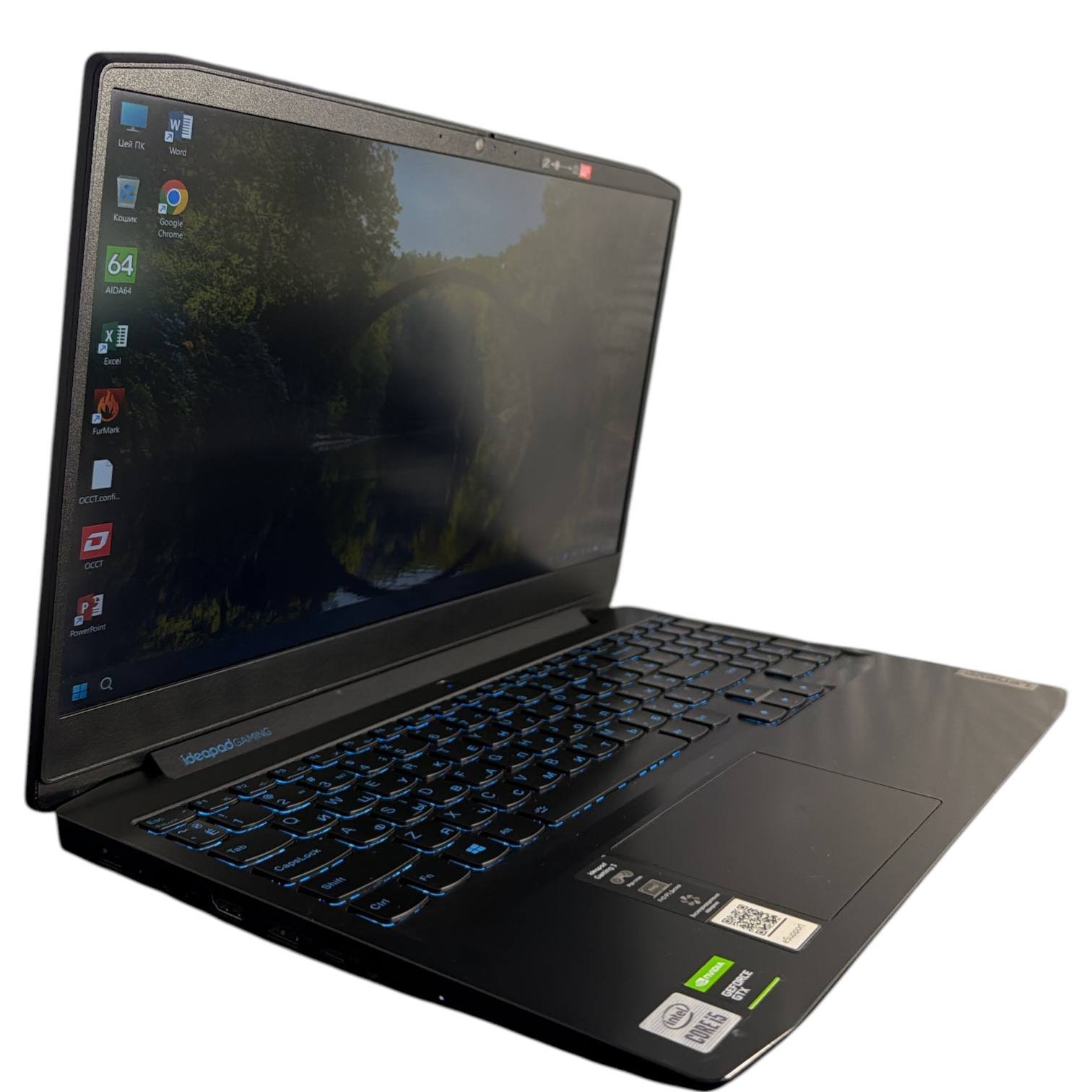 photo_2026-10-20_11-23-45 Ноутбук Lenovo IdeaPad Gaming Intel Core i5-10300H 16 GB RAM 512 GB SSD + 1 TB HDD Nvidia GeForce GTX 1650 4 GB